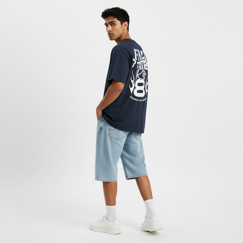 FEARLESS RISE OVERSIZED UNISEX T-SHIRT
