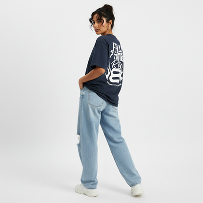 FEARLESS RISE OVERSIZED UNISEX T-SHIRT