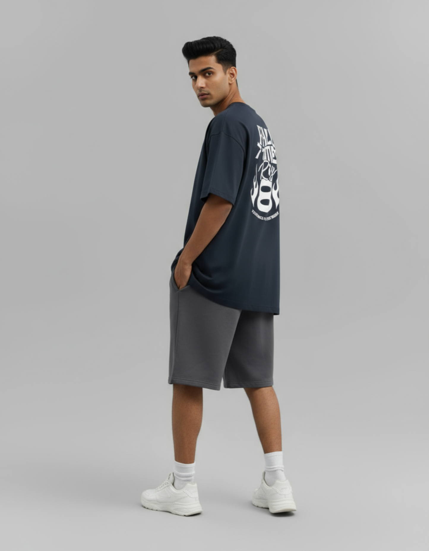 FEARLESS RISE OVERSIZED UNISEX T-SHIRT