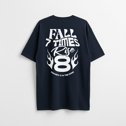 FEARLESS RISE OVERSIZED UNISEX T-SHIRT