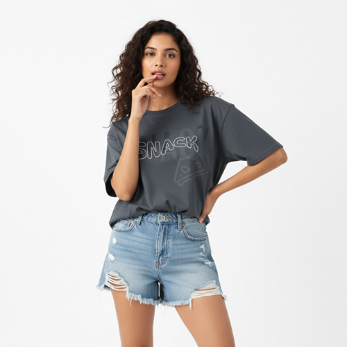 SNACK UNISEX OVERSIZED T-SHIRT