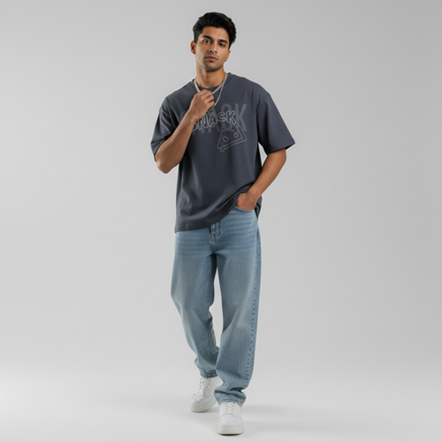 Snack Unisex Oversized T-Shirt