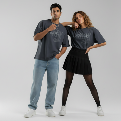 Snack Unisex Oversized T-Shirt