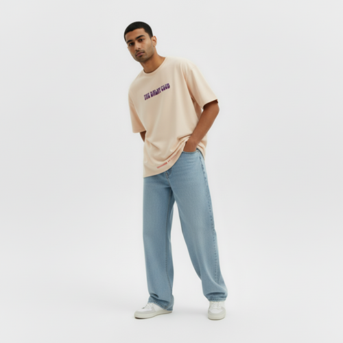 RISE HIGH OVERSIZED UNISEX GRAPHIC T-SHIRT