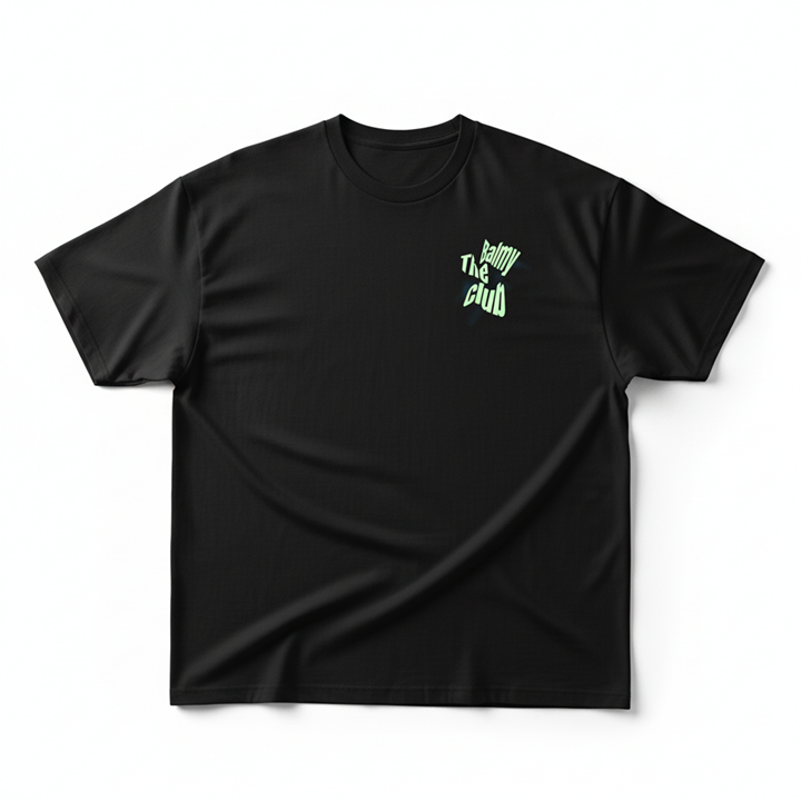 THIS IS FINE OVERSIZED UNISEX TYPOGRAPHY T-SHIRT